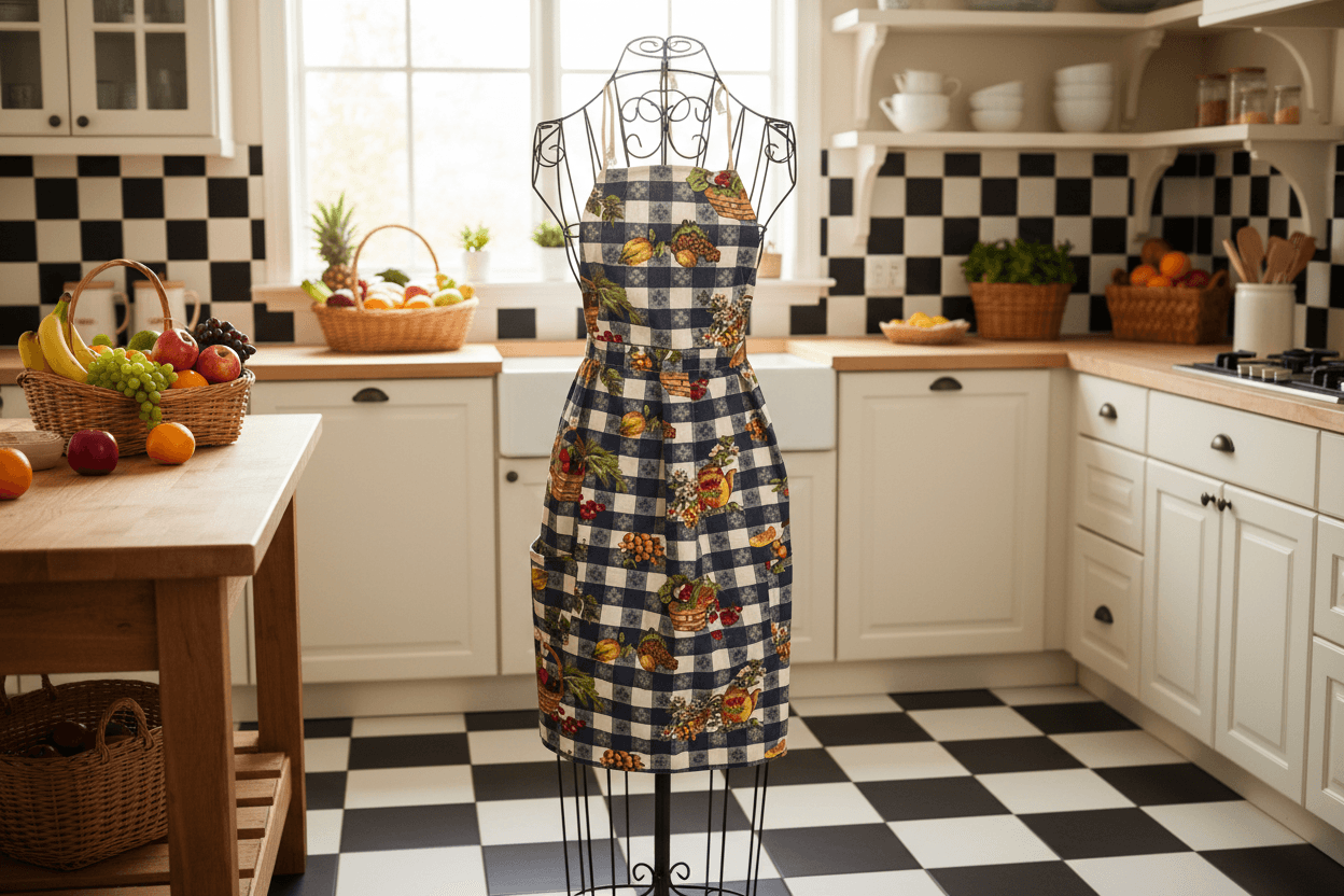 Style azuréen chic – Tablier premium confortable