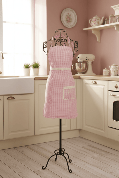 Tablier double-face chic – Confort et élégance pour cuisine raffinée