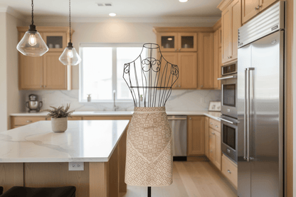 Sublimez vos moments en cuisine avec le tablier Rose du Matin, un tablier luxe alliant confort, style et raffinement pour chefs et passionnés.
