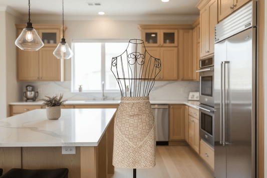 Sublimez vos moments en cuisine avec le tablier Rose du Matin, un tablier luxe alliant confort, style et raffinement pour chefs et passionnés.
