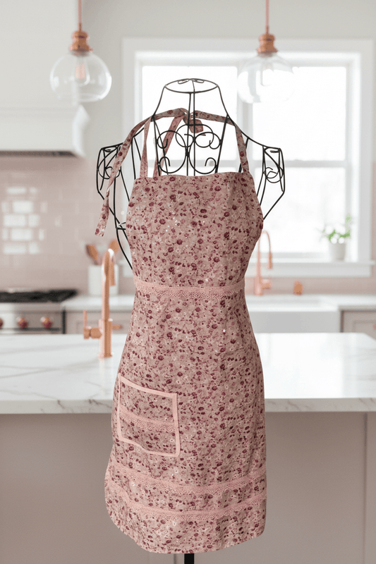 Tablier double-face chic – Confort et élégance pour cuisine raffinée