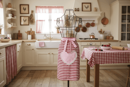 Tablier Signature Vichy – Motif chic et intemporel