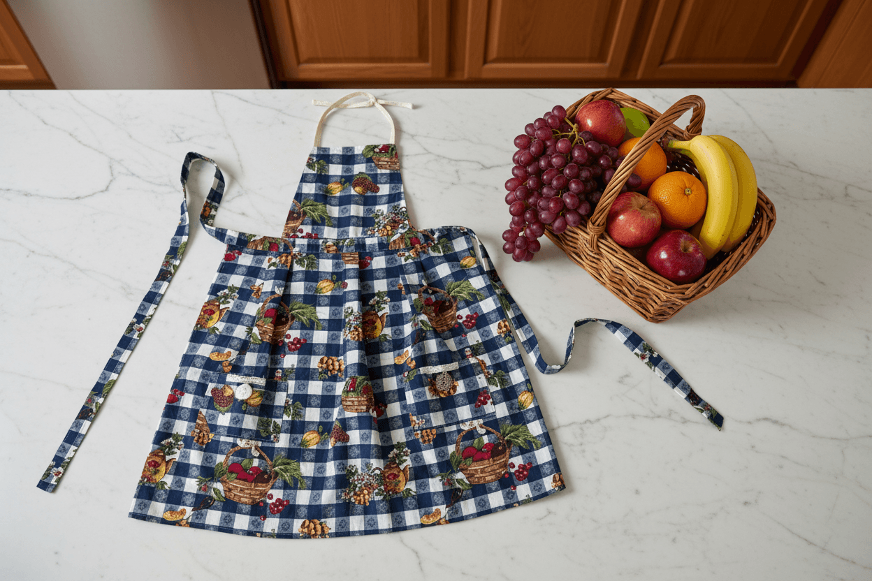 Style azuréen chic – Tablier premium confortable